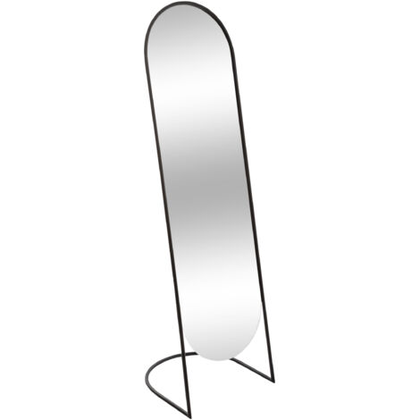 Großer Standspiegel JEF im Metallrahmen, 39,5 × 136 cm (1/5)