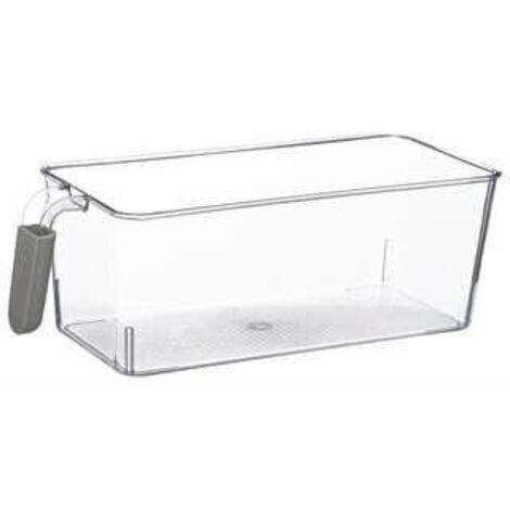 Kühlschrank-Organizer aus Kunststoff 12,5 x 27,5 cm mit Griff