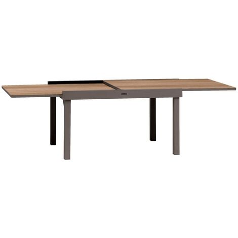 Hespéride Garten-Tisch 'Piazza' Ausziehbar, Hopfen & Tonka – Von 135 Cm Auf 270 Cm, Für 4–10 Personen