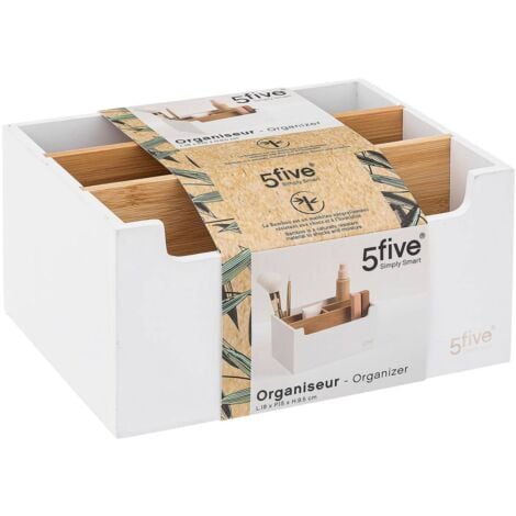 Organizer mit 5 fächern naturéo weiß - 5five