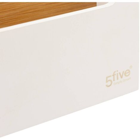 Organizer mit 5 fächern naturéo weiß - 5five