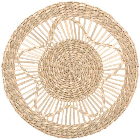 Set aus 2 Wanddekorationen - Schilfrohr - D38 cm - Atmosphera créateur d'intérieur