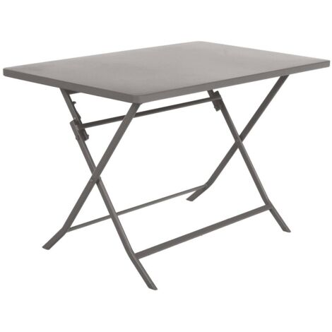 Rechteckiger klappbarer Gartentisch Greensboro Tonka - 4 Plätze