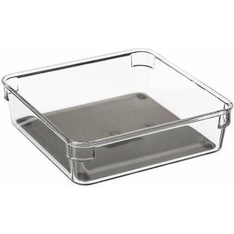 Tidy Schubladen-Organizer grau 16x16 cm