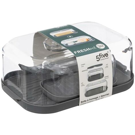 Scatola Porta Baguette 5five Fresh Eat - Grigio | Per Pane Fresco - Foto 10