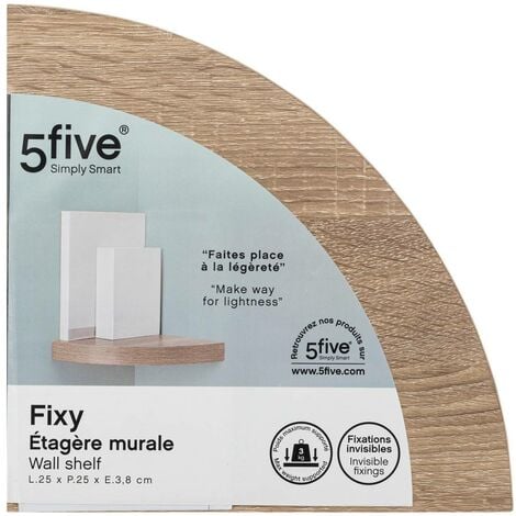 Eckregal fixy mit natürlichem eicheneffekt - 5five