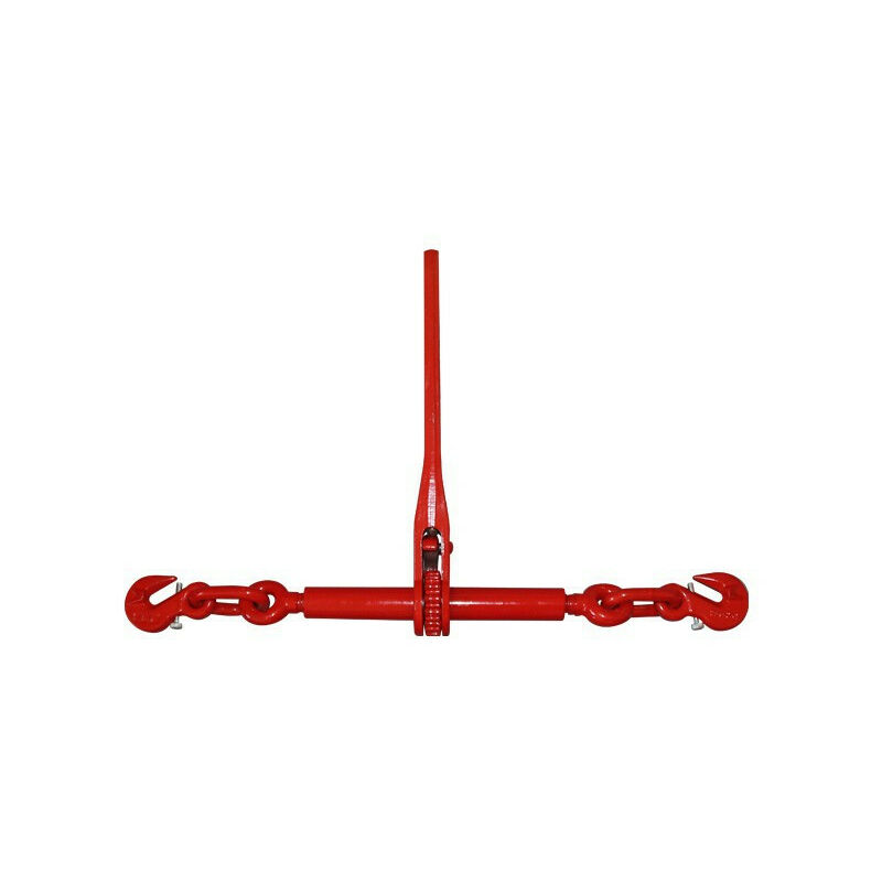 2 tendeurs élastiques à crochet rouge Ø8 mm x 0,6 m