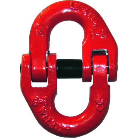 Maillon d'assemblage acier HR pour élingue chaîne 8mm 2T - Levac - 5185C
