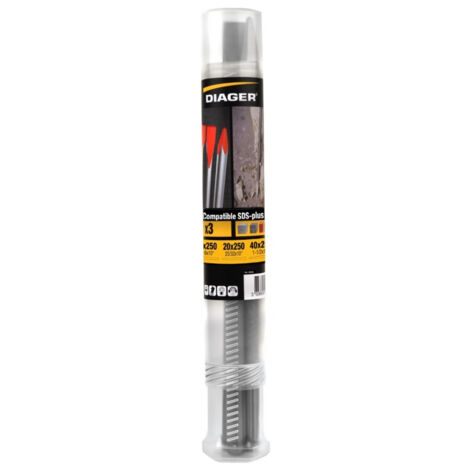 Set de démolition SDS Plus DIAGER 3000G