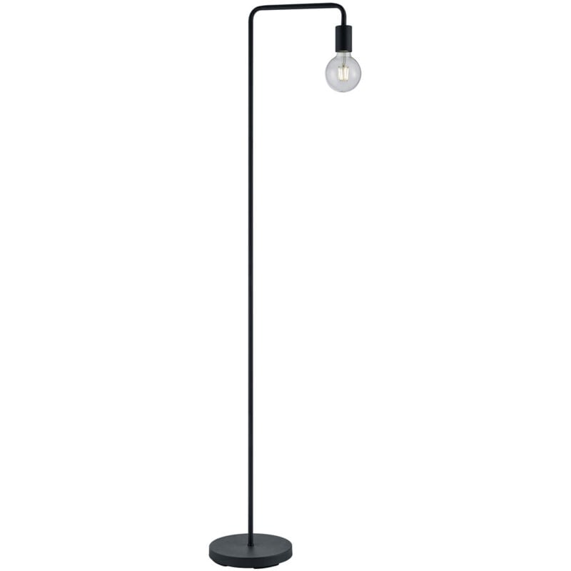 Trio Leuchten Diallo 408000132 de pie metal negro mate no incluye 1 bombilla e27 modelo 149cm.