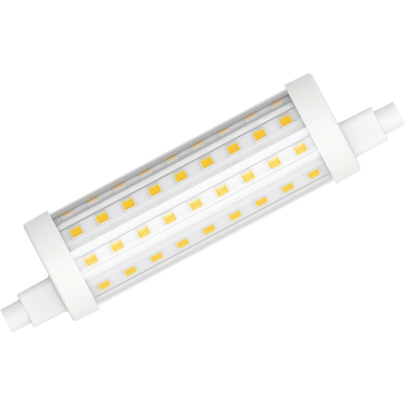 Lámpara Led Lineal R7S 14,5W 2700°K 2000Lm 118mm. (Duralamp L2973W)