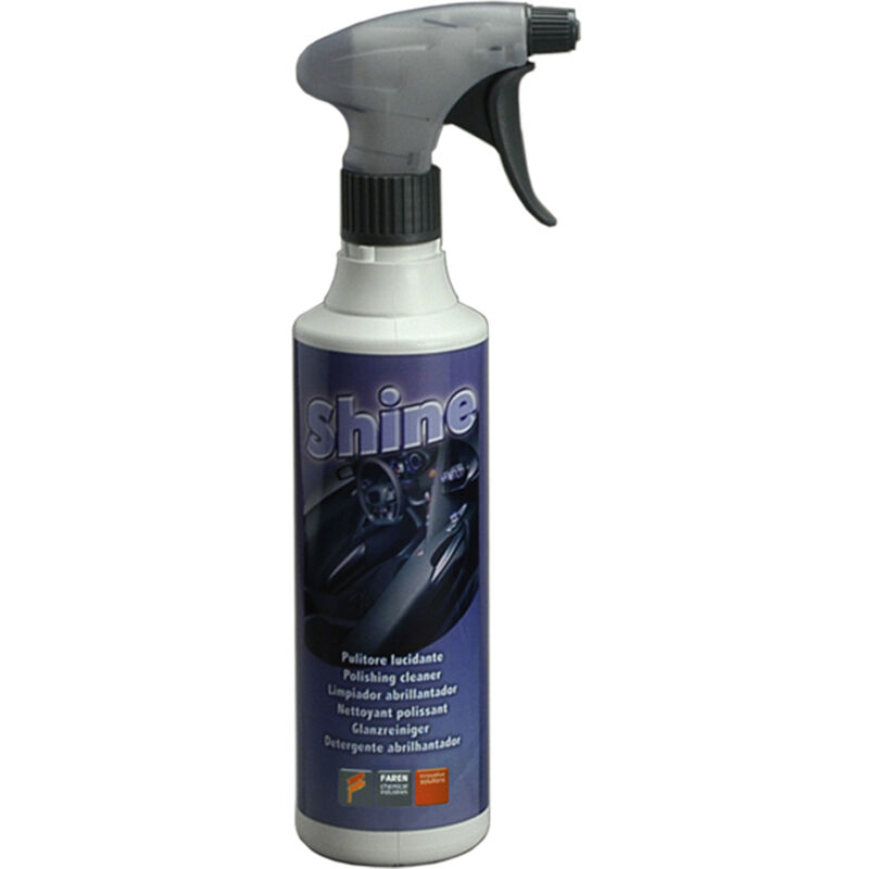 Spray limpiador abrillantador para vehículos Shine 500 ml. (Faren 245NEB)