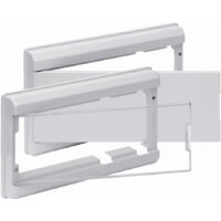 De 348x192x68 Superficie. Hasta 18 elementos Caja para distribuci/ón Solera 704B Color blanco