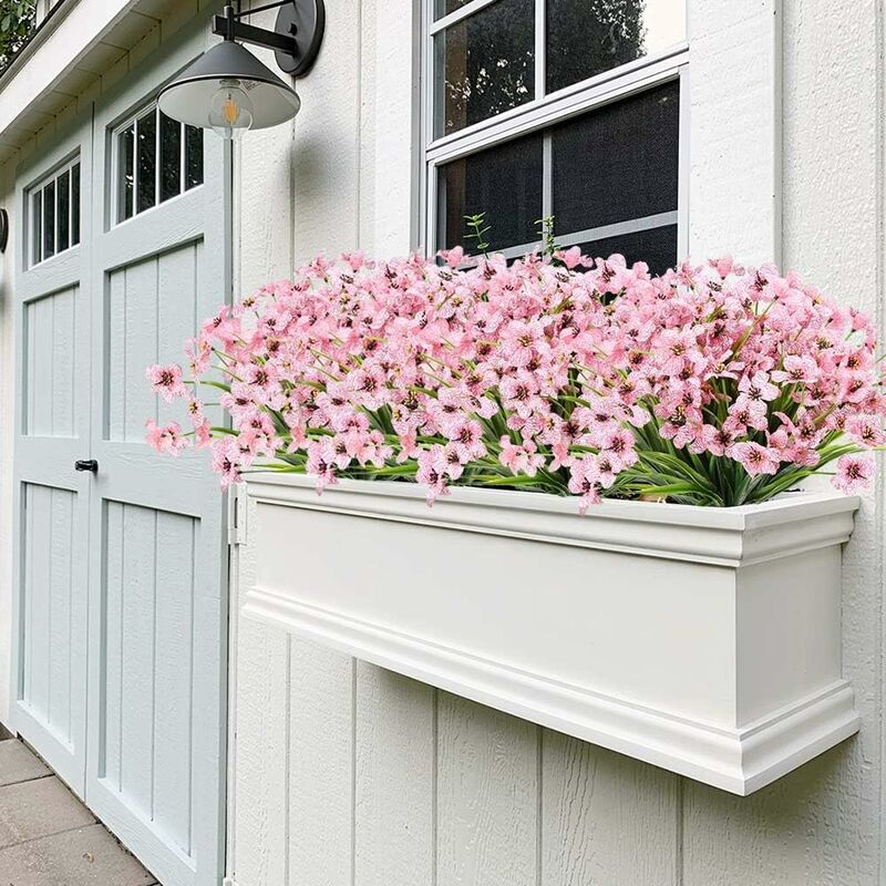 Outdoor Artificial Flowers UV Resistant ...