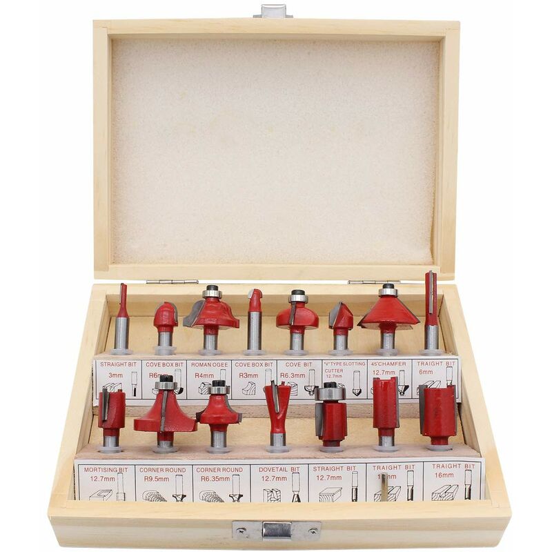 Hss Router Bits, 20pcs 3mm 1/8 High Speed Steel Cutters