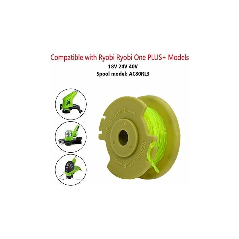 Ryobi one plus trimmer best sale string replacement