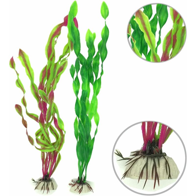 Practical Artificial Seaweed Fish Tank Decoration Durable Fake Plant Fake  Seaweed Aquarium Decoration for Office