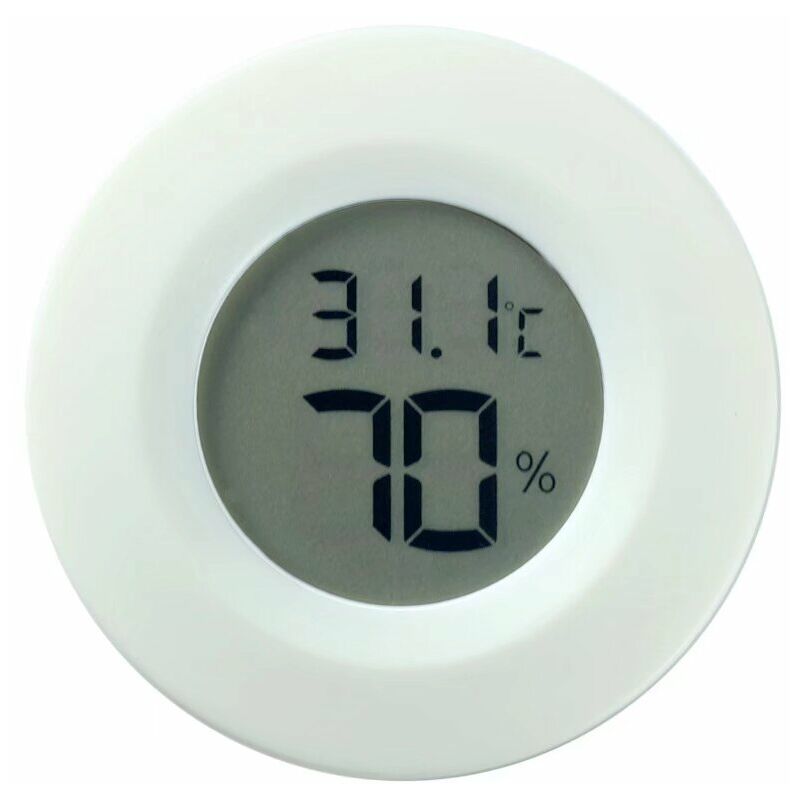 Mini Hygrometer, Small Digital Thermometer Hygrometer Detecter Indoor Outdoor  Humidity Meter Gauge For Car Greenhouse Home Basement Thermometer(1pc)