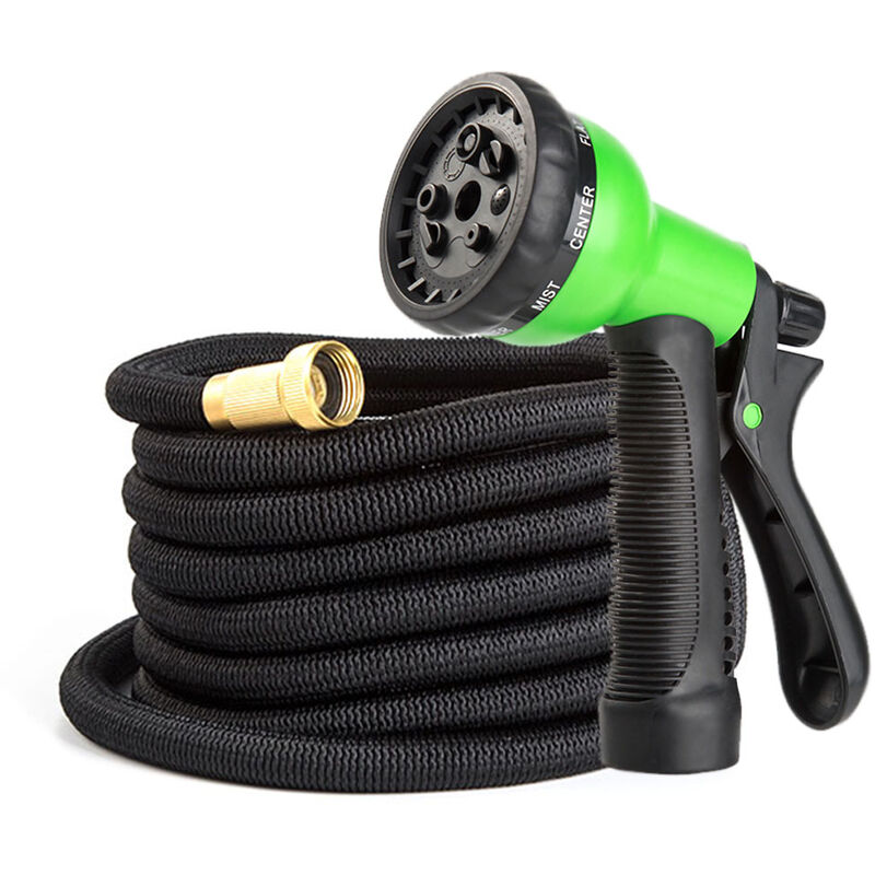 25FT Expanding Garden Water Hose Pipe 3 Times Expandable Flexible