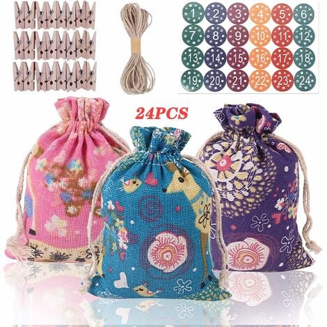 Mini drawstring cheap gift bags