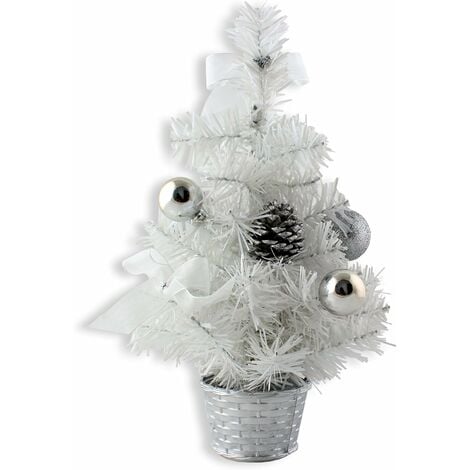 12 inch white christmas tree