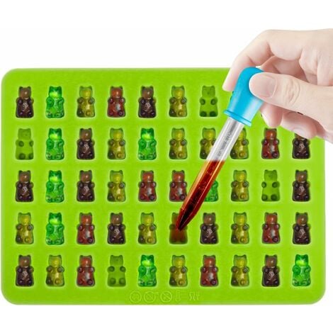 Silicone Gummy Bears Sugarcraft and Chocolate Molds for Cake Decorating for  sale