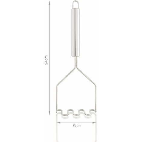 Potato Masher Cooking Utensil, Stainless Steel - One Piece