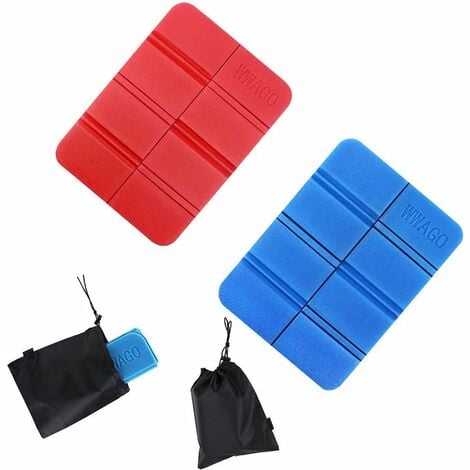 2pcs Foam Pads Camping Cushion Seat Waterproof Outdoor Foldable