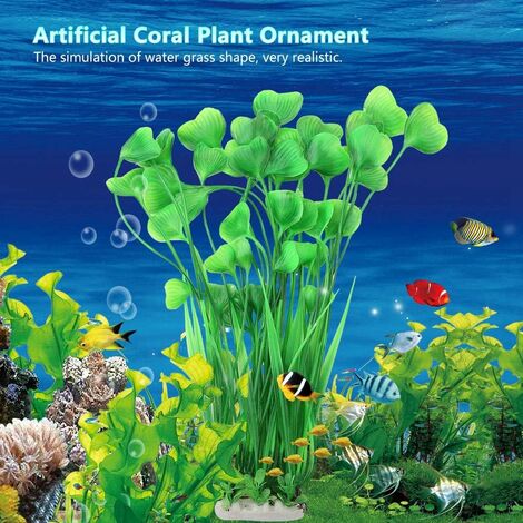 Aquarium Decor Plant Simulation Silicone Kelp Realistic Artificial