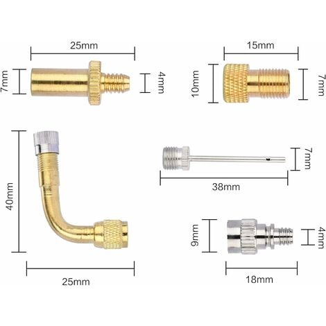 Bicycle valve best sale adapter