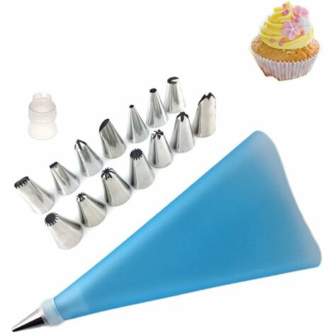 Frosting Bag Holder Cream Icing Tip Rack Shelf with 8 Icing Tips Slots Icing  Tip Organizer Reusable Pastry Bag Stand for Baking Tool Kitchen 