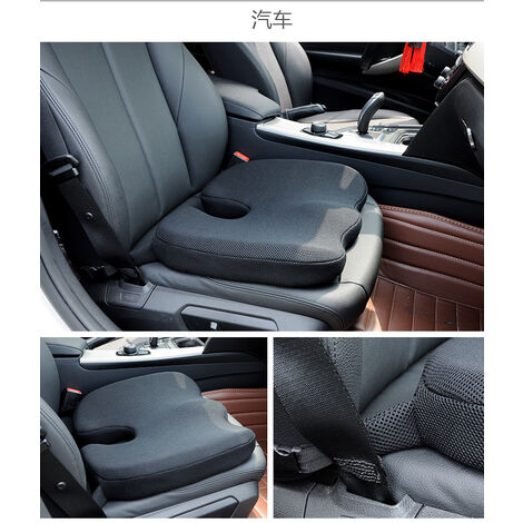 1PC Memory Foam Ergonomic Seat Cushion Tailbone Cushion for Car Work Home  Office