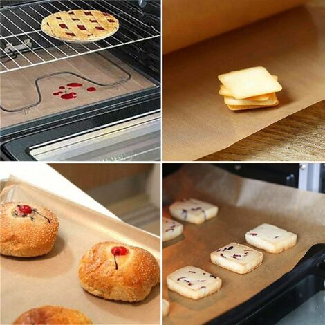 Heat Press Pad Reusable Baking Mat Non Stick Craft Sheet Heat Resistant  Easy To Clean BBQ Grill & Baking Mats Macarons