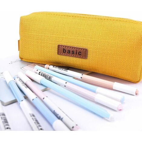 Pencil Case Big Capacity Pencil Pouch Holder Pen Case Makeup Bag