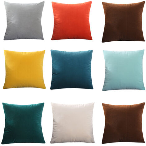 Multi color decorative top pillows