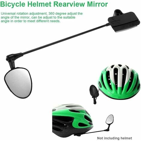 Bike mirror clearance helmet