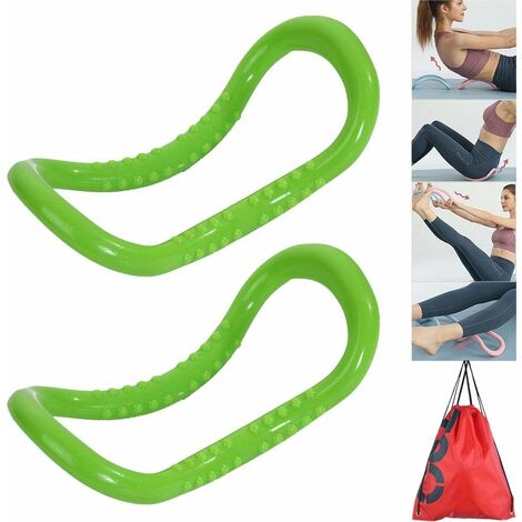 2 Pack Yoga Ring Pilates Exercise ...