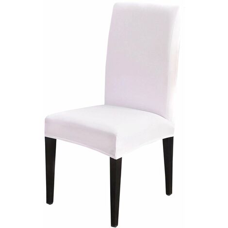 Dining Chair Covers High Back Polyester Spandex Elastic Dining