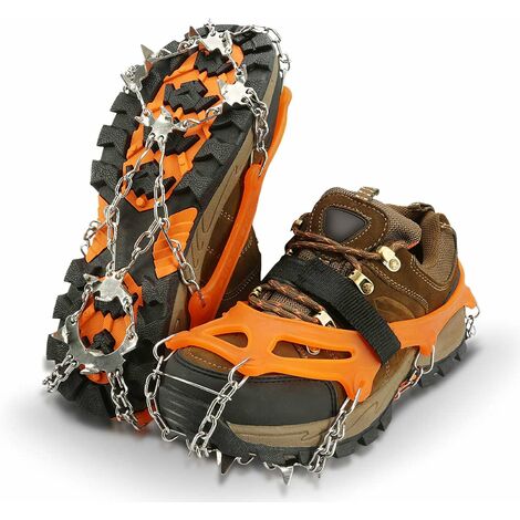 Slip on crampons hot sale for shoes