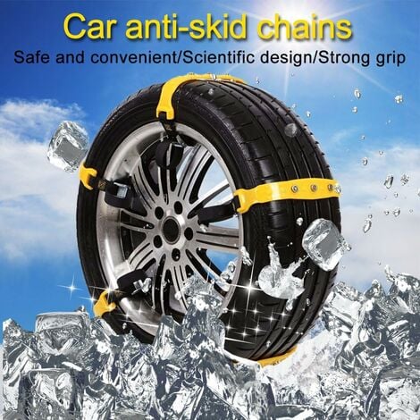 Snow Chains for Cars Tire Snow Chains Anti Slip Emergency Tire