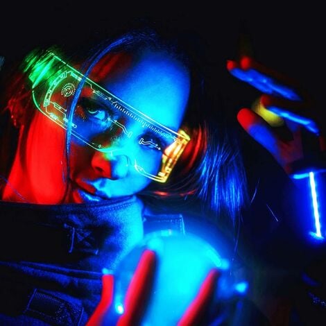 Blue light up clearance glasses