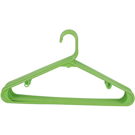 Sharpty White Plastic Clothes Hangers, 60-Pack