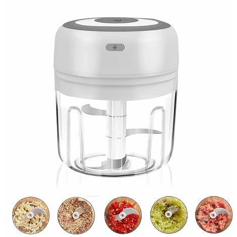 1pc Electric Meat Grinder, Mixer, Mincer, Chopper, Garlic Press,  Multi-functional Food Processor For Home Use