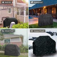 Premium Quality BBQ Cover from Heavy Duty Gas Grill Cover, UV, Water & Tear Resistant - 30inch / 77cm