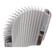 LangRay Grooming Angle Brush Massage Cat Groomer Brush Comb Dogs Cats Hair Upholstery PS021 (Gray)