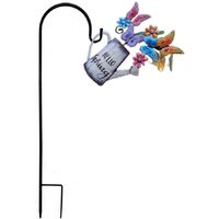 LangRay Garden Light Watering Can, Outdoor Garden Lights Star Shower Watering Can Watering Lights with LED Holder String Lights Romantic Decorative Light for Garden, Yard, Butterfly Path