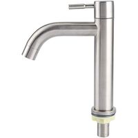 Single Lever Mixer Tap Kitchen Sink Mixer Tap Stainless Steel