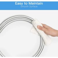 Shower Hose 1.5m Shower Hoses for Large Shower Head with Anti-Kink Brass Connections PVC Shower Pipe , Flexible and Leak Proof