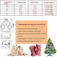 LangRay Dog Shoes Puppy Boots Snow Boots Paw Protector, Anti-Slip Dog Shoes,Dog Australia Boots Pet Antiskid Shoes Winter Warm Skidproof Sneakers Pink 5