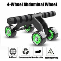 Abdominal Fitness Wheel, Abdominal Exercise Wheel, Abdominal Workout Wheel, AB Roller Abdominal Wheel, AB Wheels, Men Abdominal Wheel （green）
